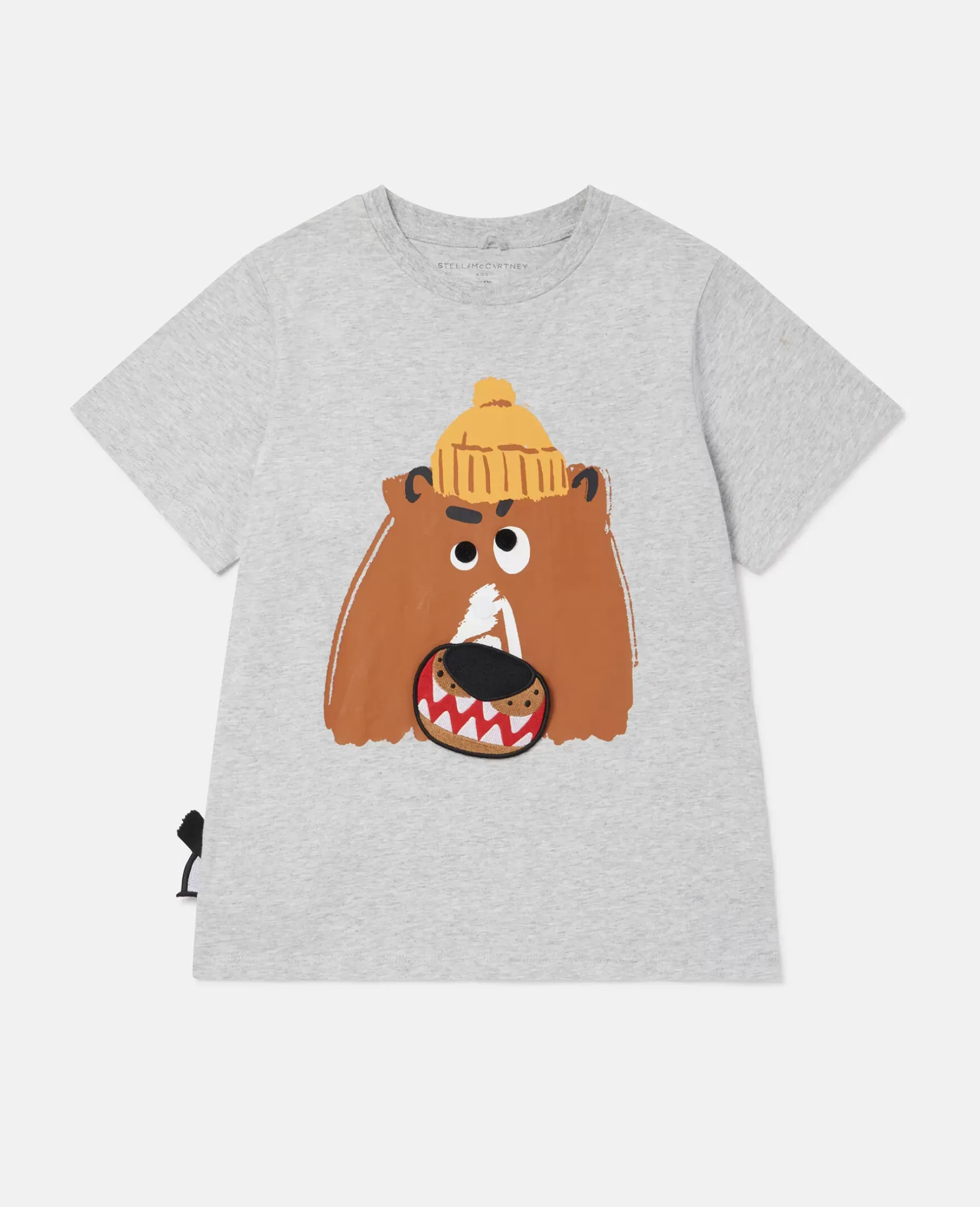 Angry Bear T-Shirt With Velcro Worm