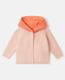 Apple Hooded Cardigan
