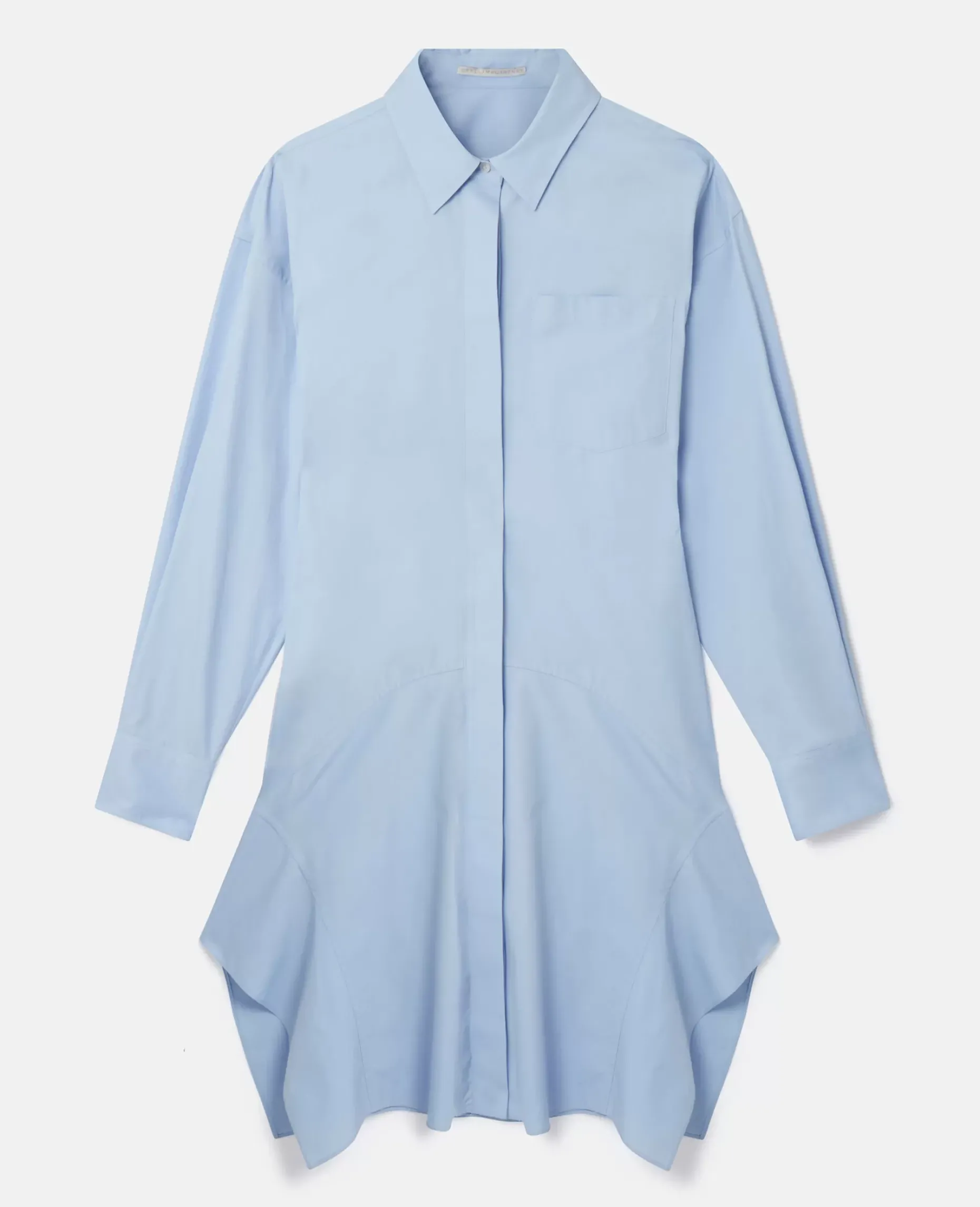 Banana Sleeve Shirt Dress