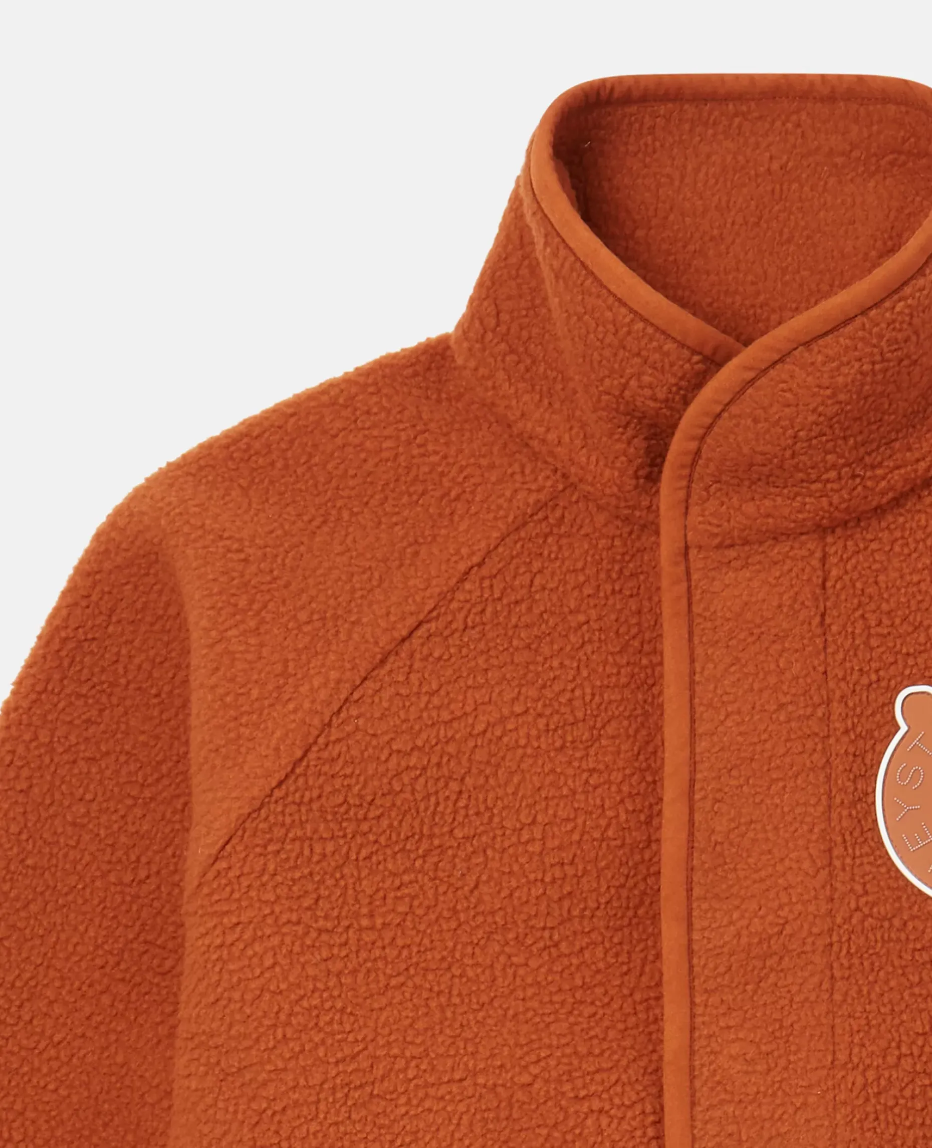 Bear Patch Fleece Jacket