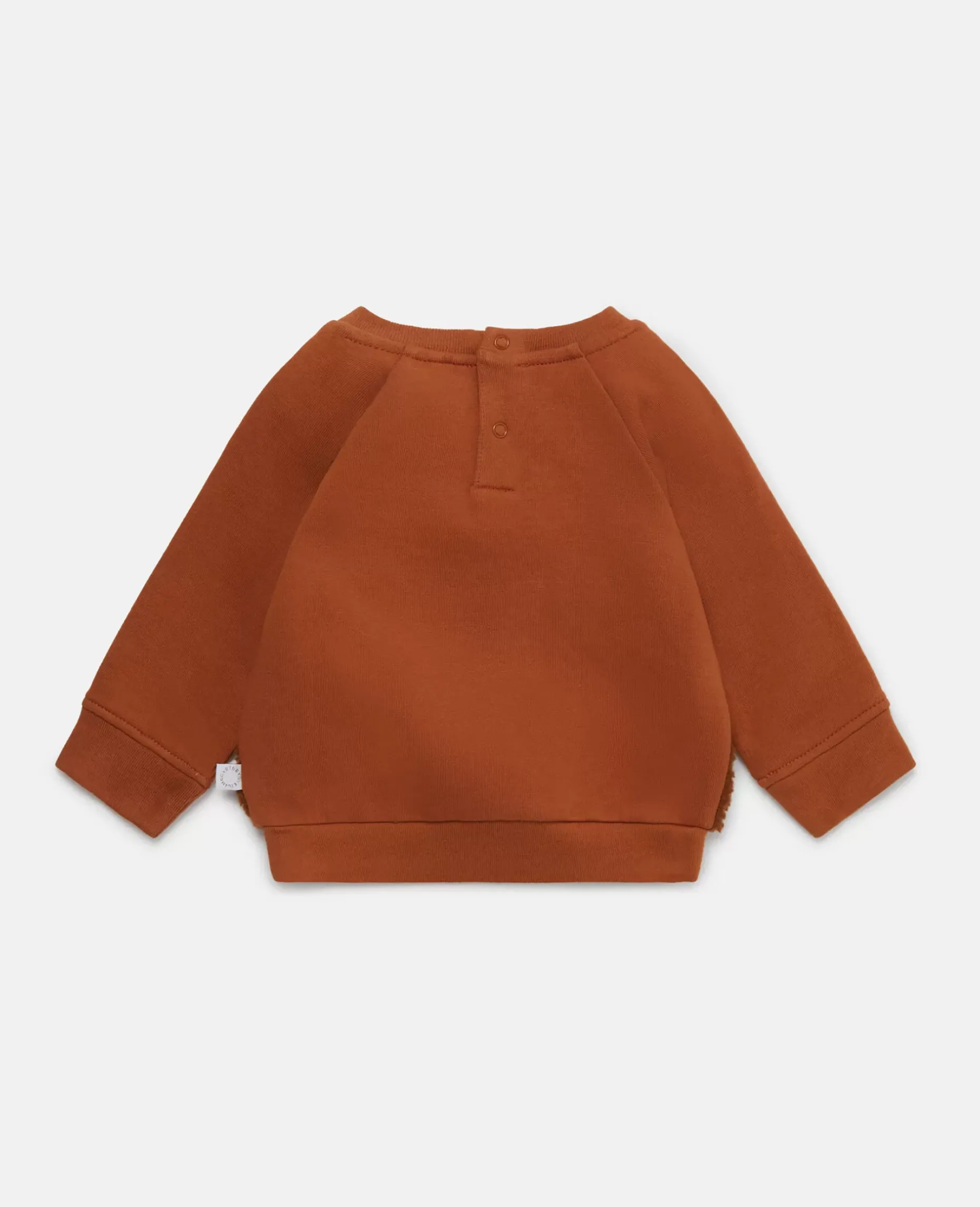 Bear Print Fleece Sweatshirt