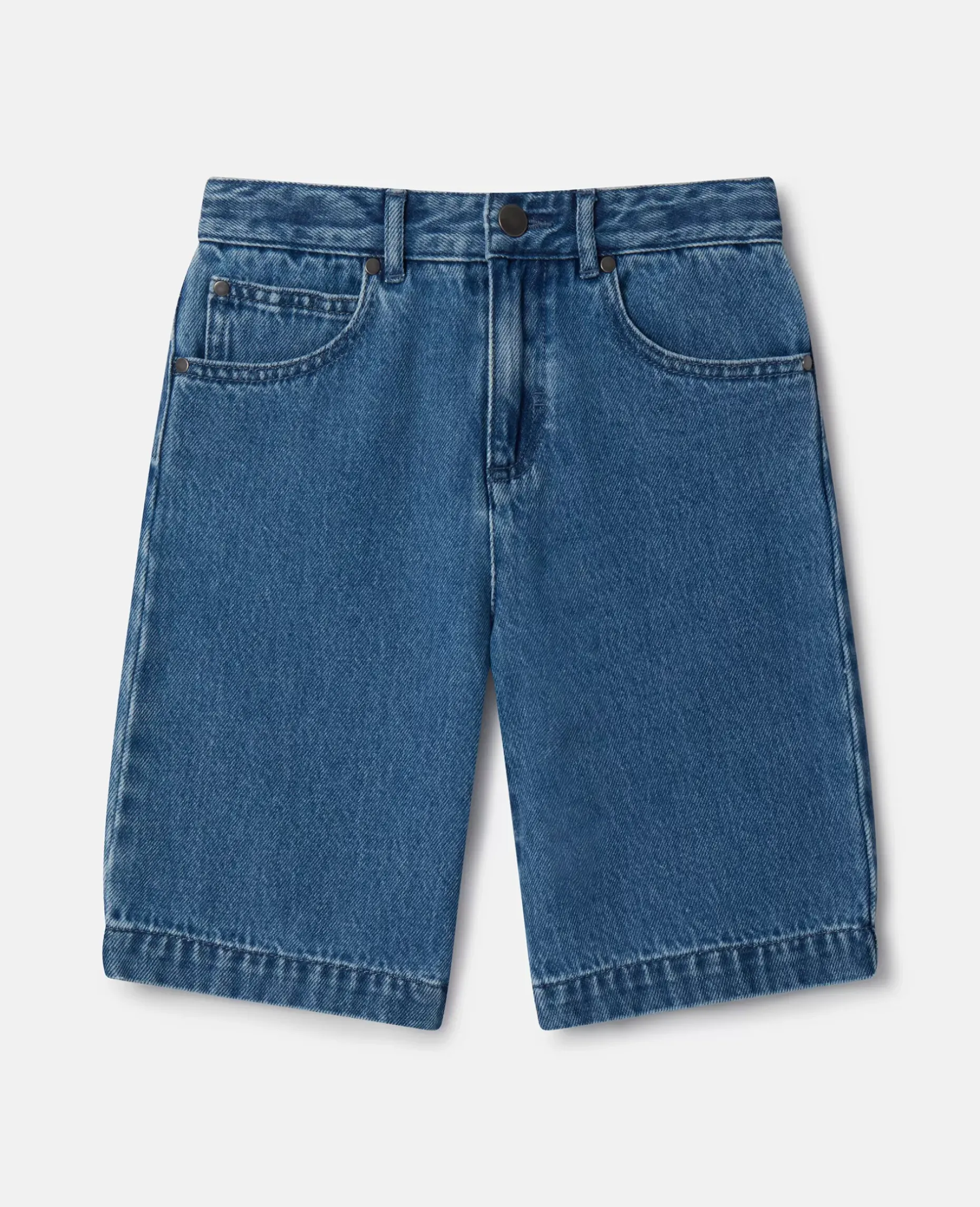 Board Length Denim Shorts