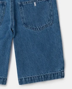 Board Length Denim Shorts
