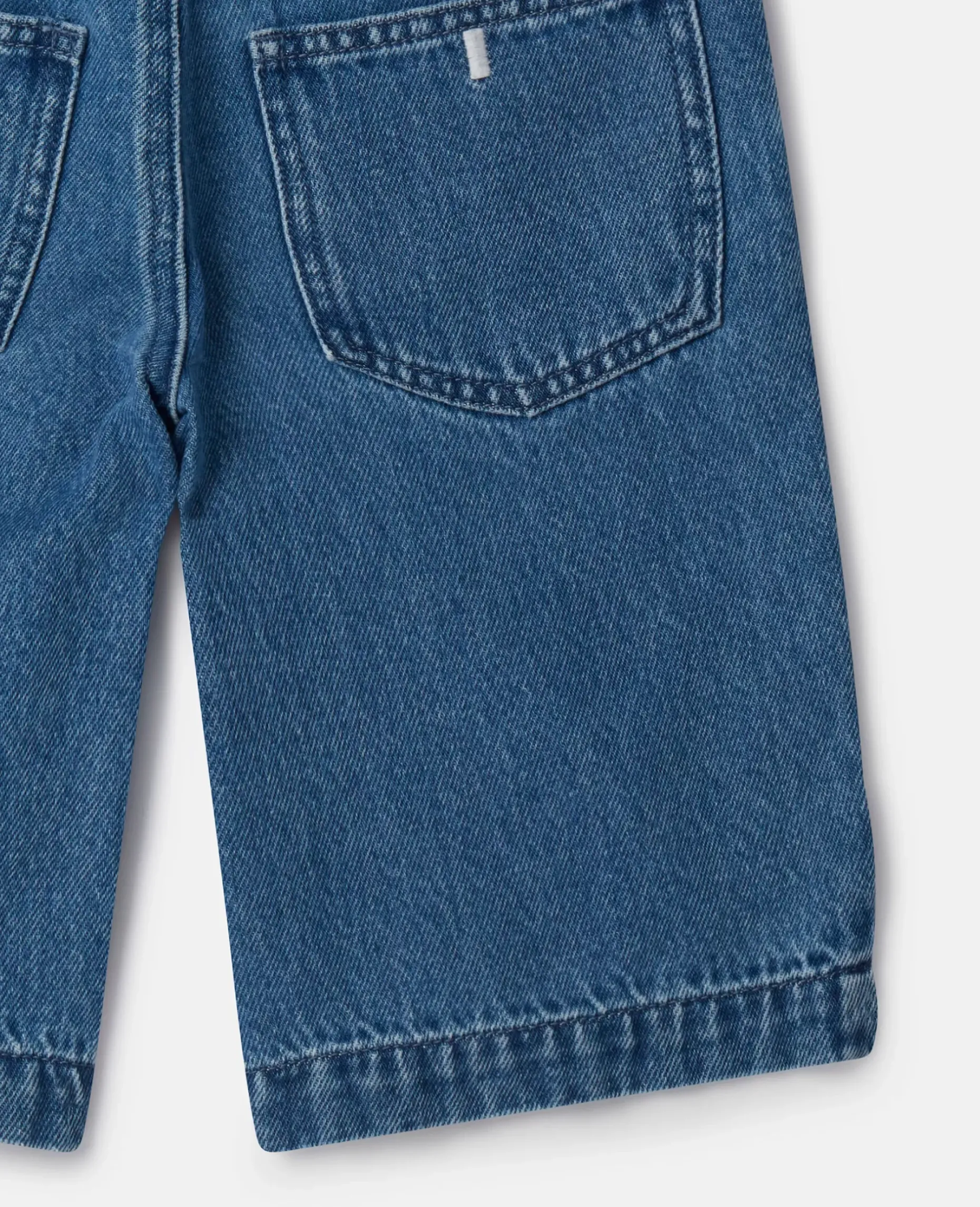 Board Length Denim Shorts