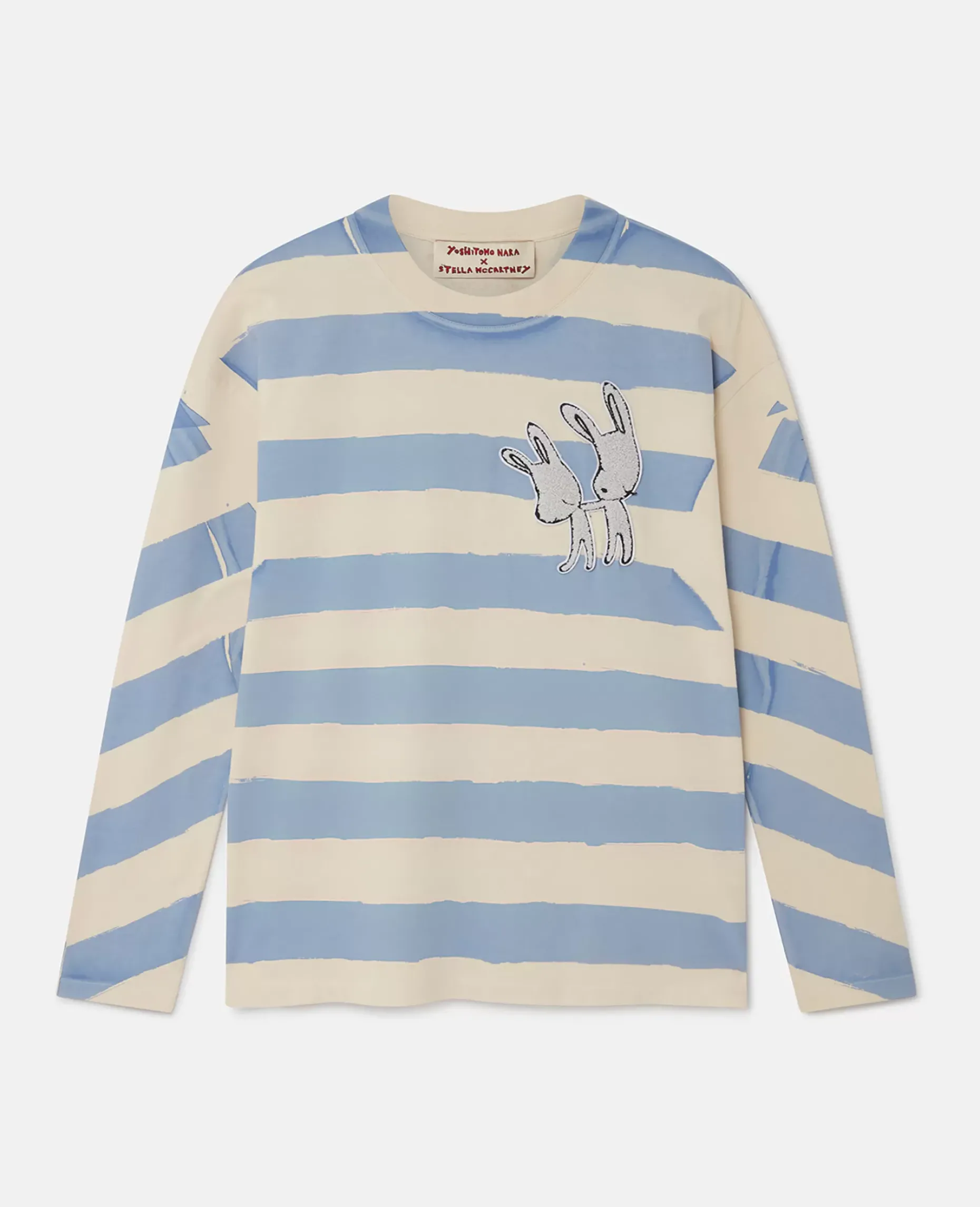 Bunny Embroidery Breton T-Shirt