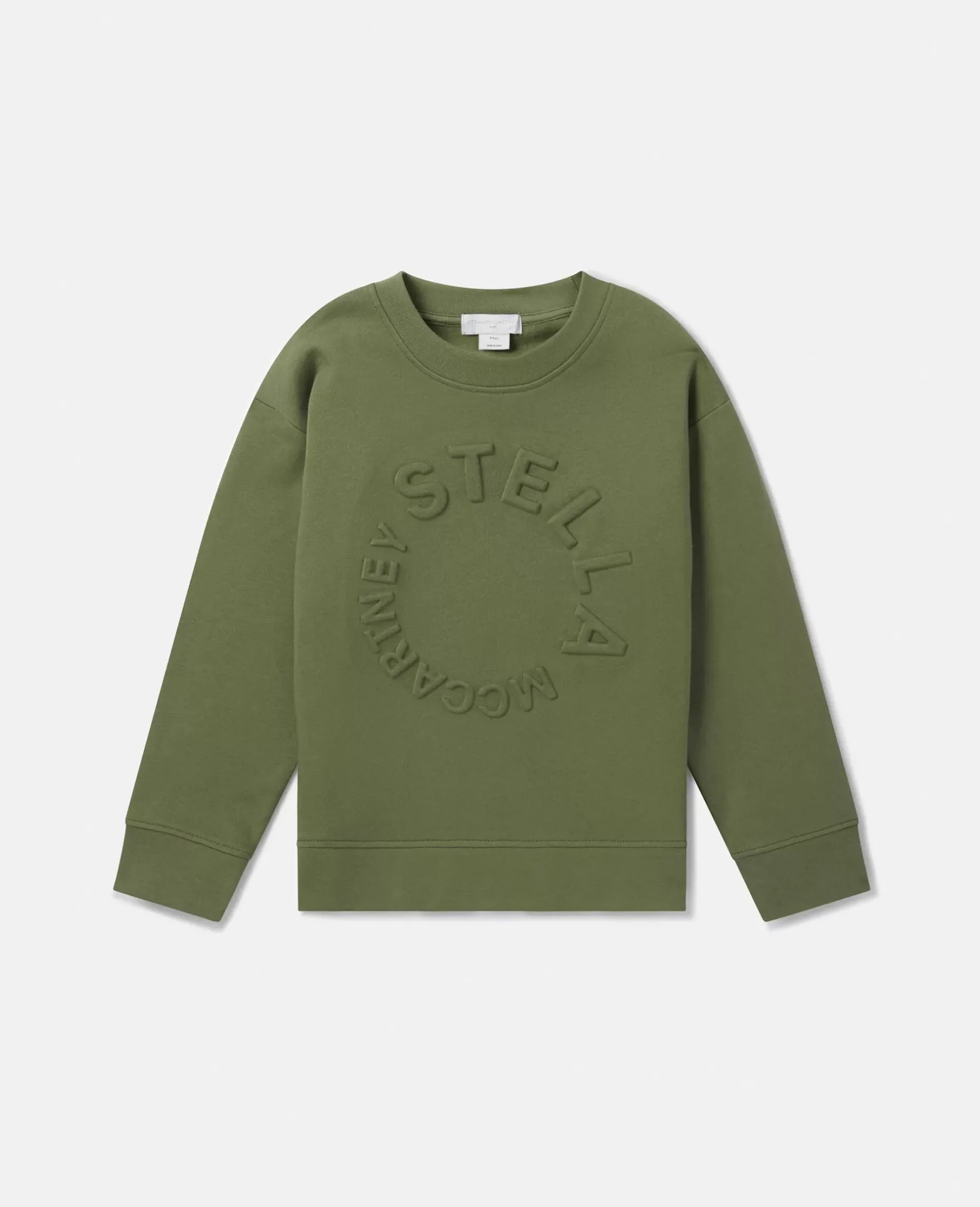 Circular Logo Embroidery Sweatshirt