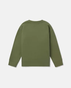 Circular Logo Embroidery Sweatshirt