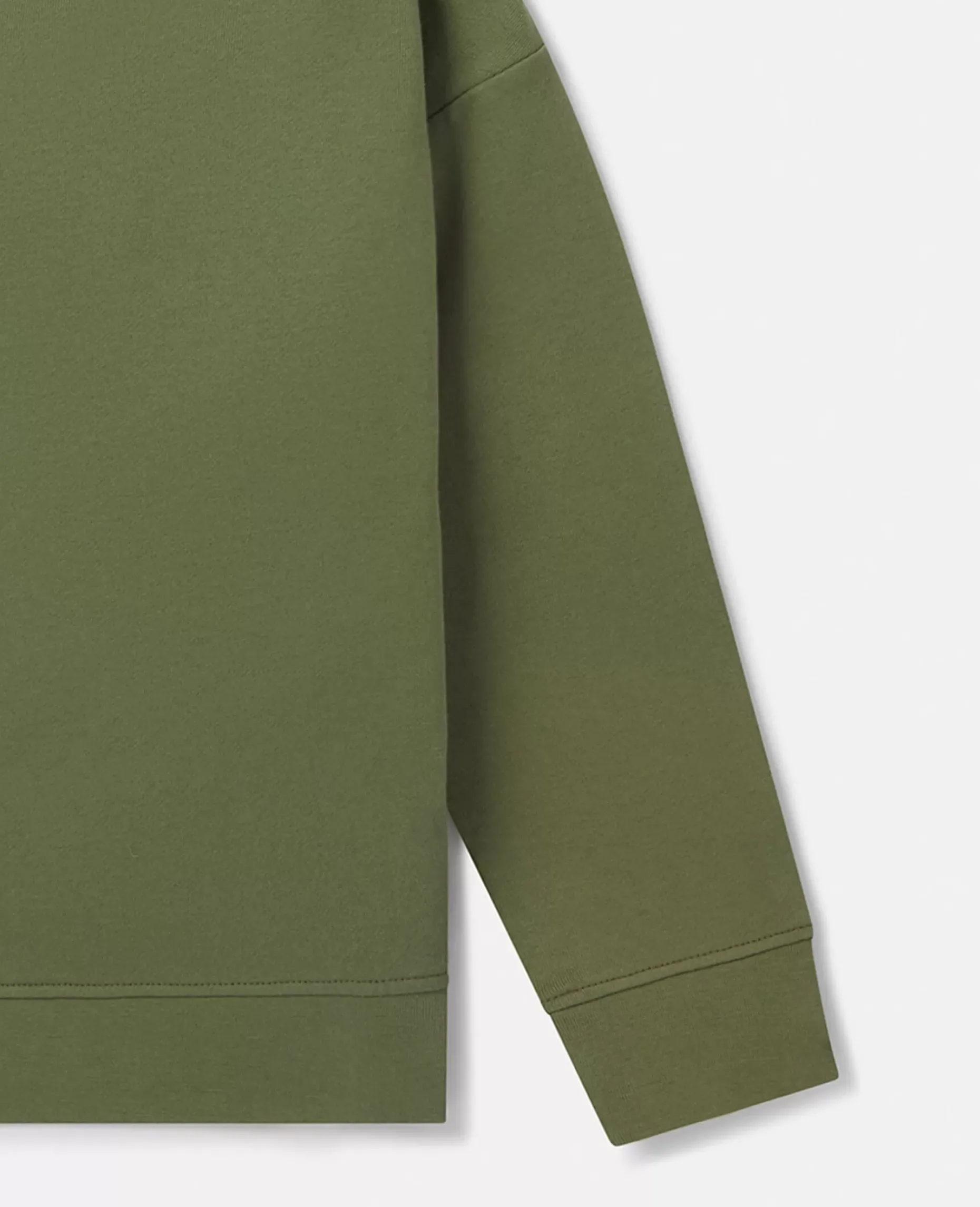 Circular Logo Embroidery Sweatshirt
