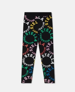 Circular Logo Leggings