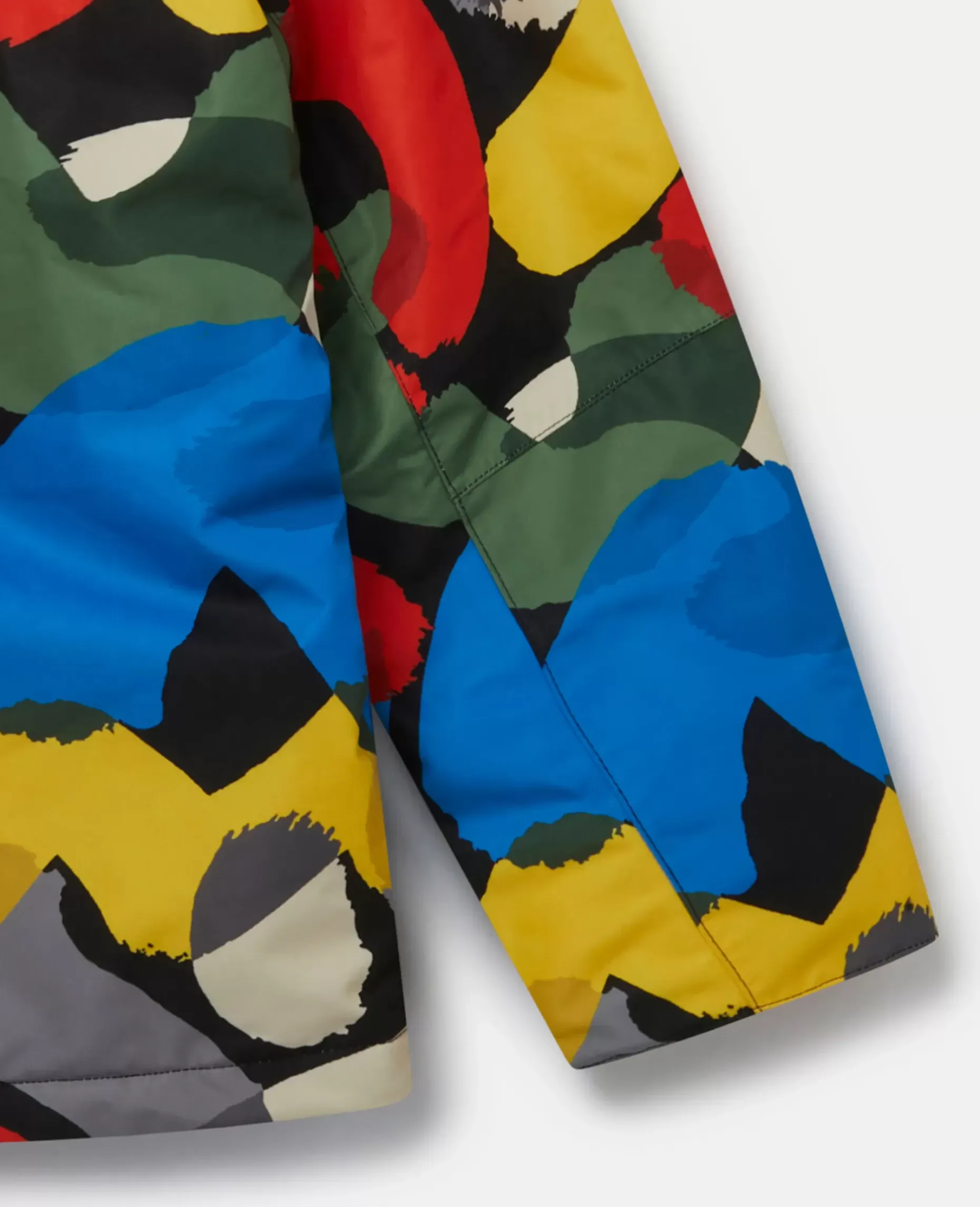 Colour Pop Smudge Print Hooded Jacket