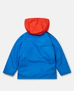 Colourblock Hooded Ski Jacket