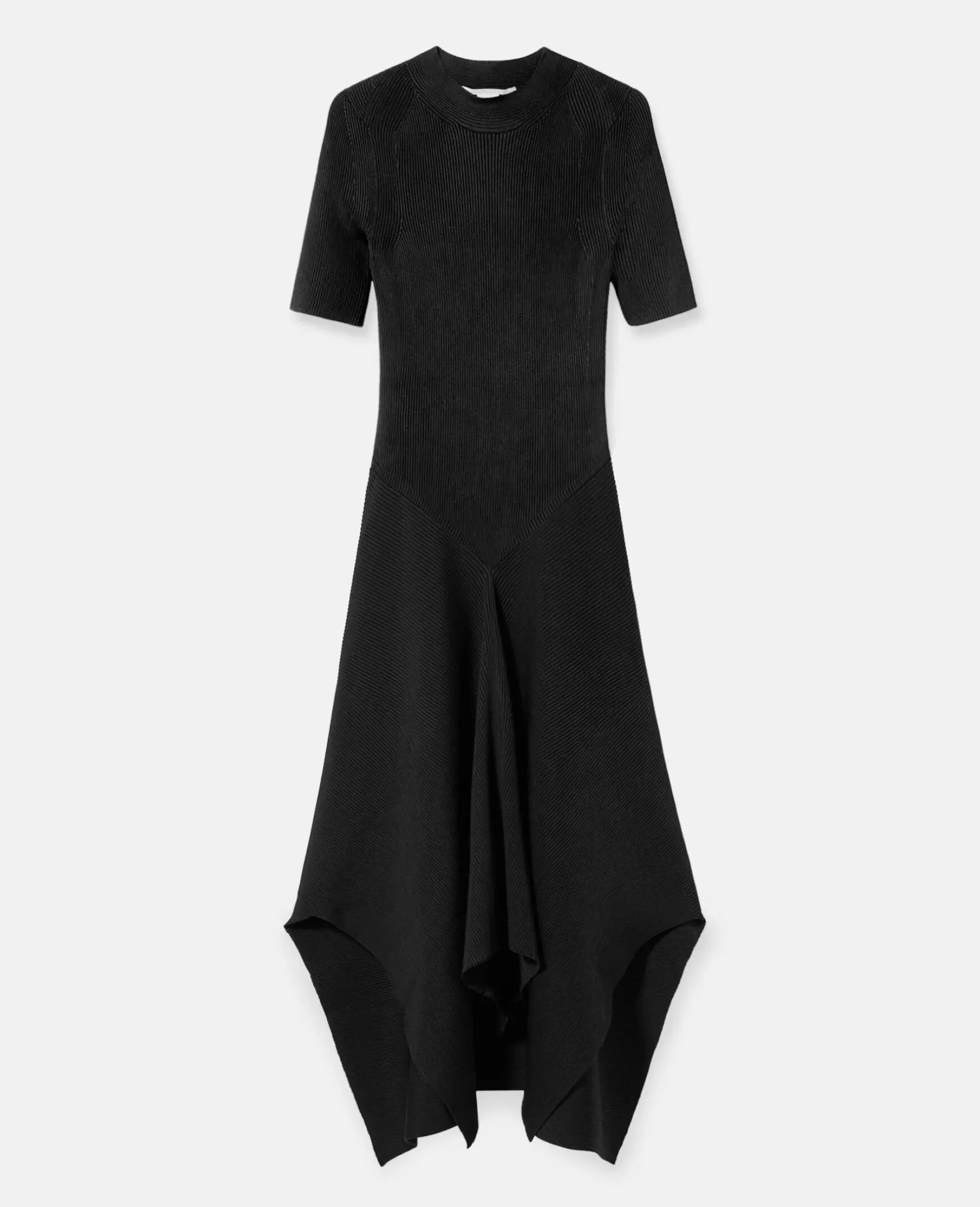 Compact Rib Knit Dress