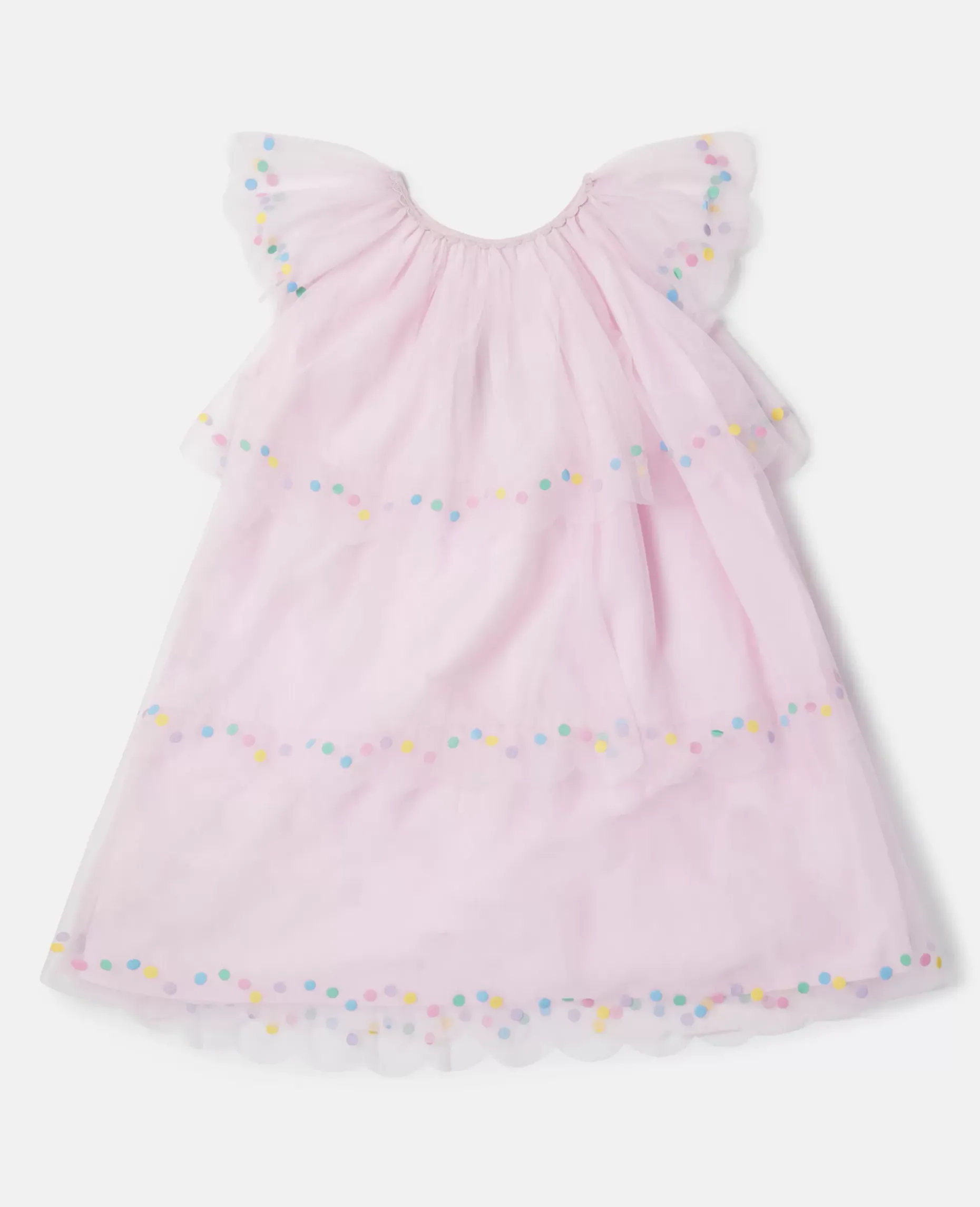 Confetti Dot Tiered Dress