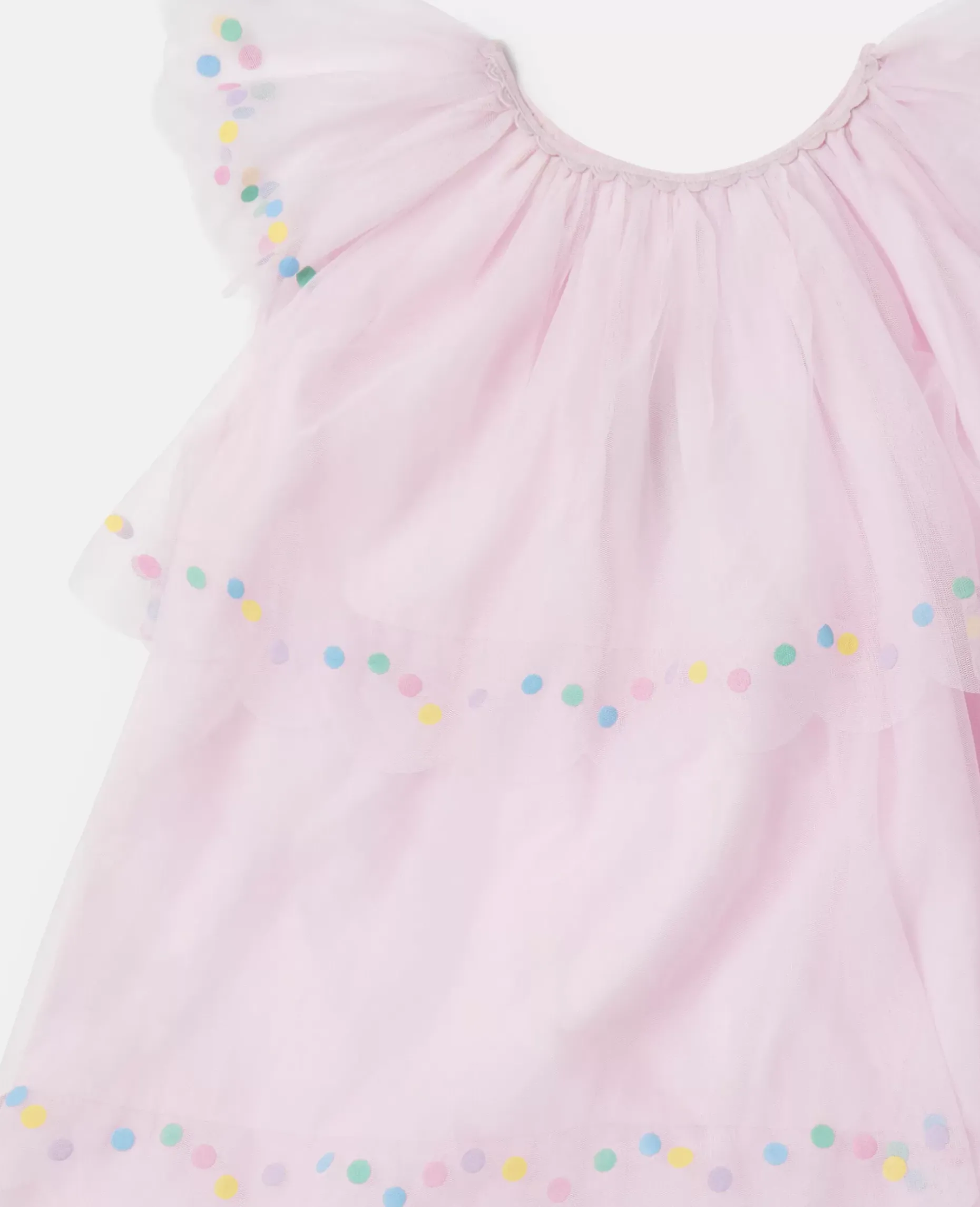 Confetti Dot Tiered Dress