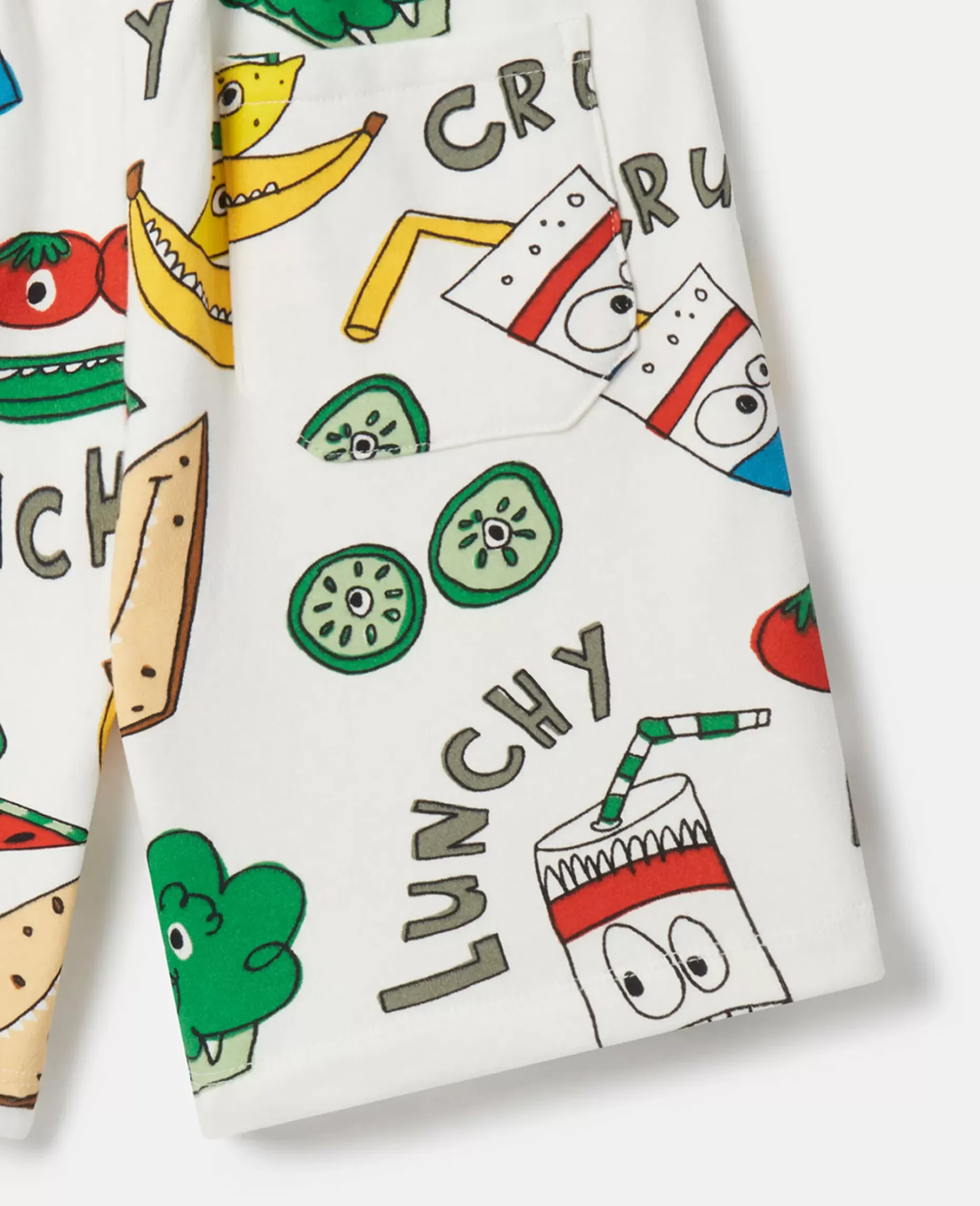 Crunchy Lunchy Print Shorts