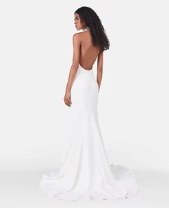 Crystal Halterneck Bridal Gown