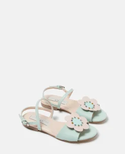 Daisy Flower Slingback Sandals