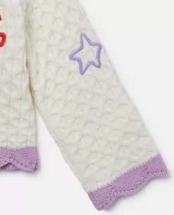 Doodle Embroidery Cardigan
