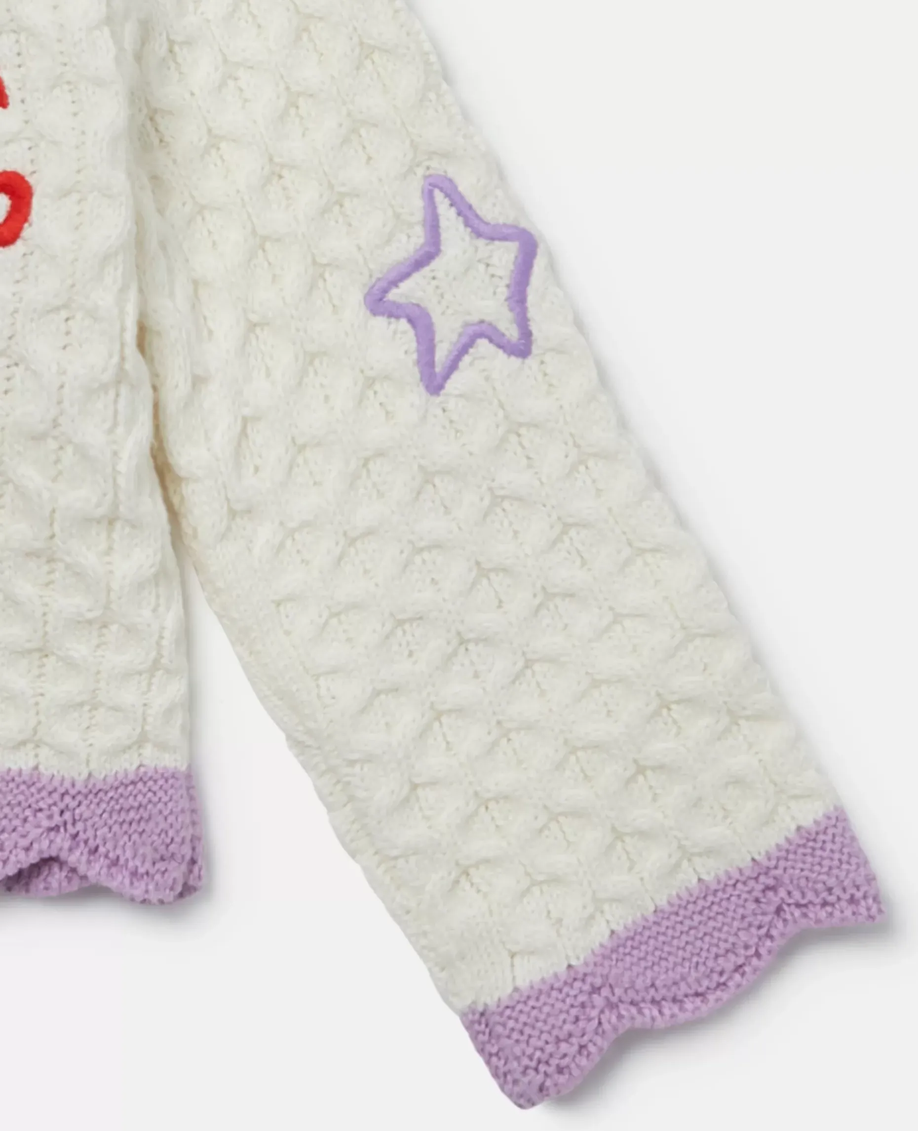 Doodle Embroidery Cardigan