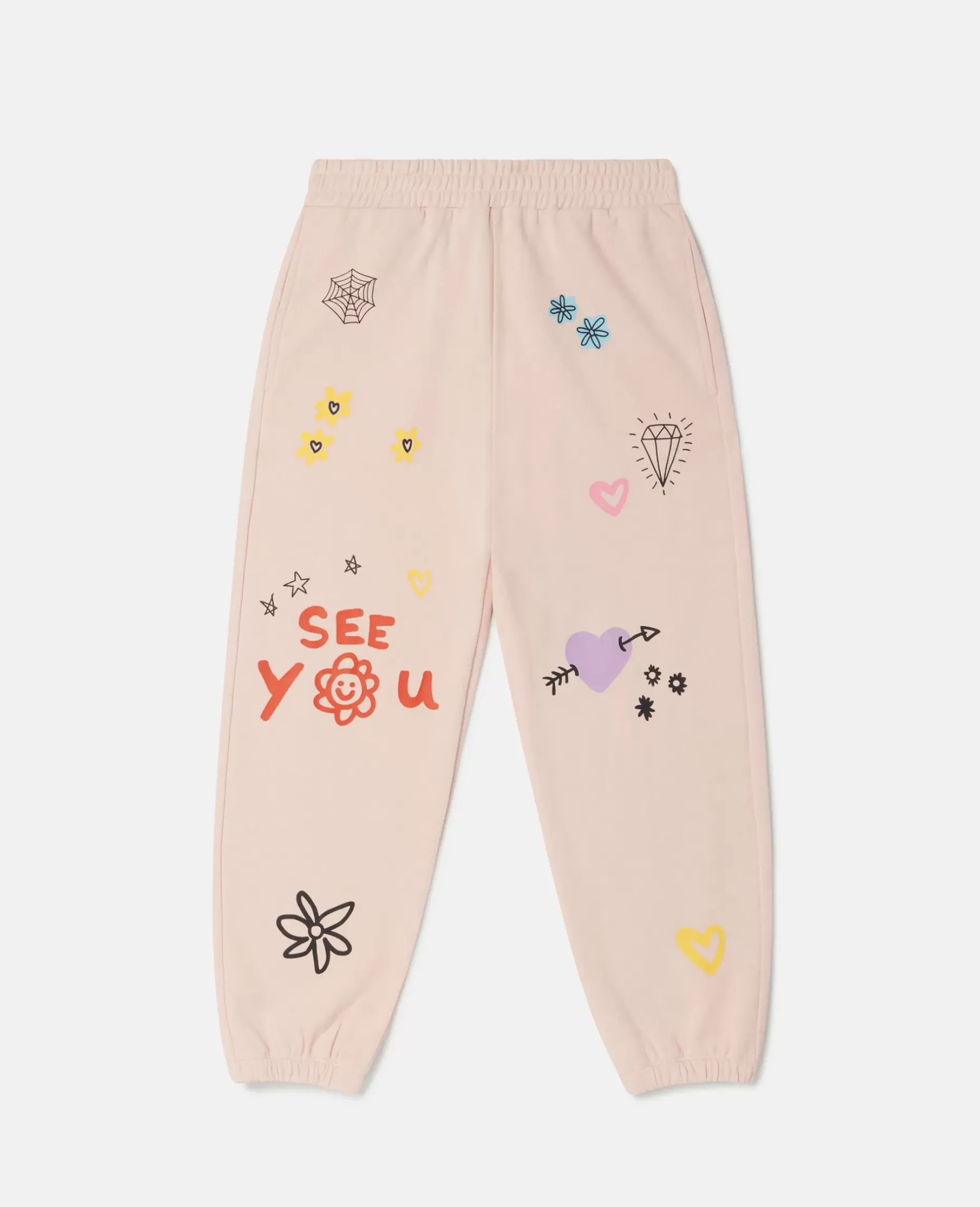 Doodle Embroidery Joggers