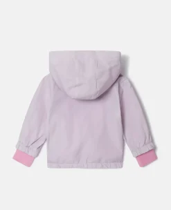 Double Seahorse Print Hooded Jacket