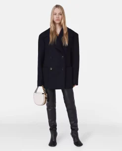 Double-Breasted Peacoat