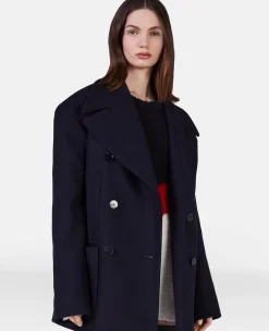 Double-Breasted Peacoat