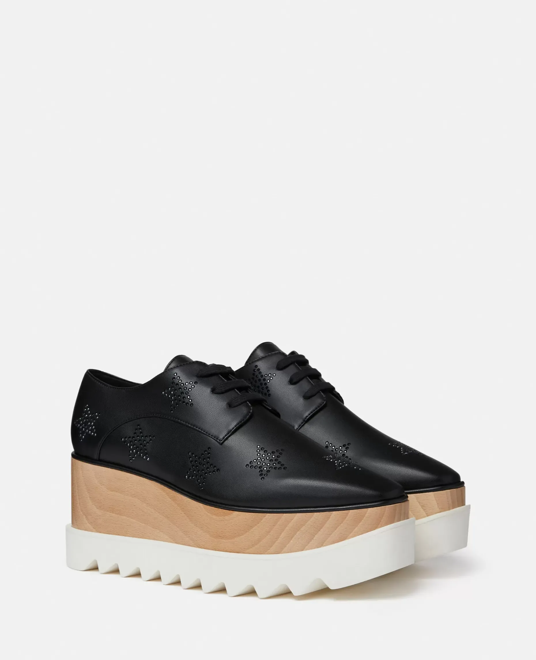 Elyse Crystal Star Platform Shoes