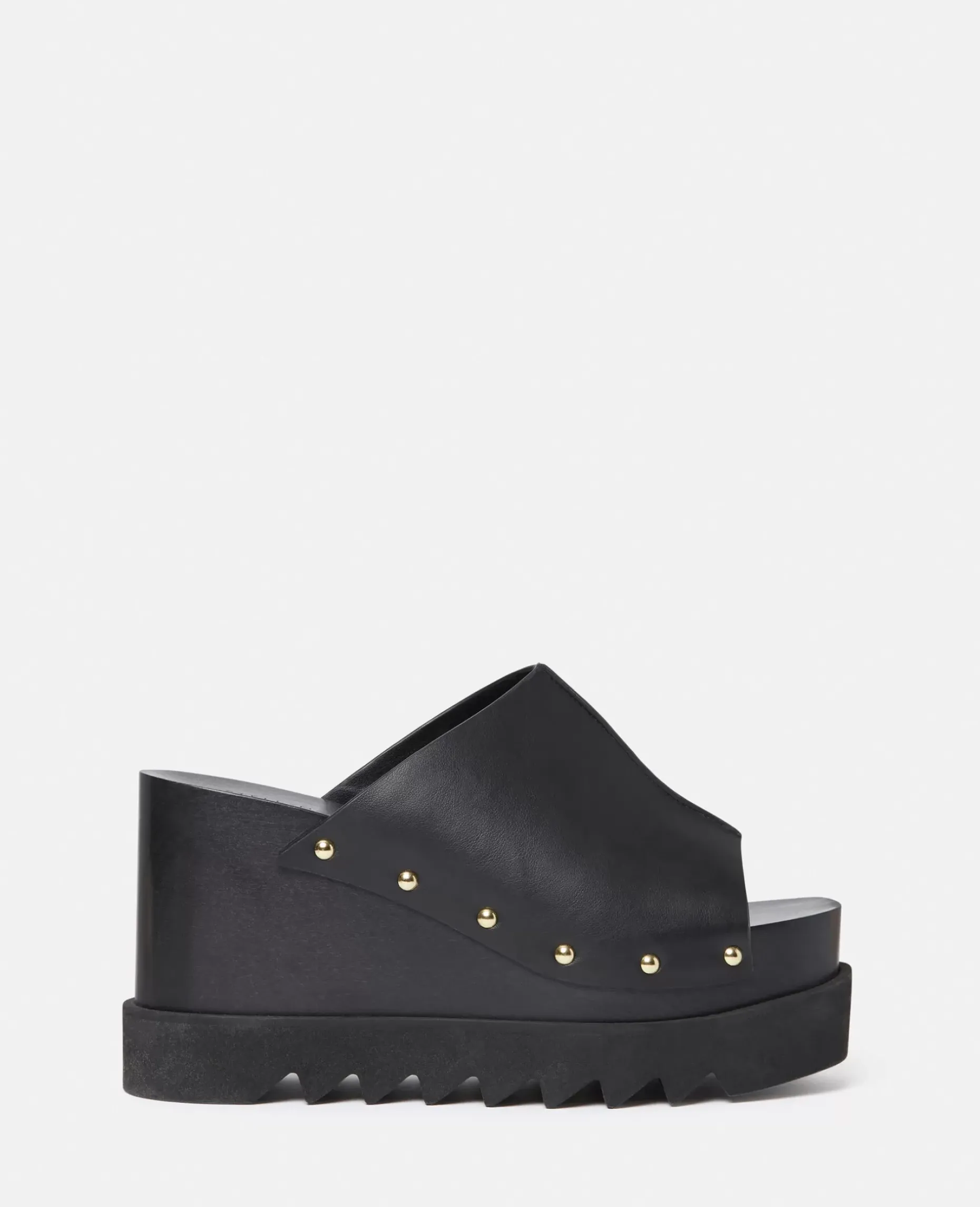 Elyse Studded Slide Wedge Sandals
