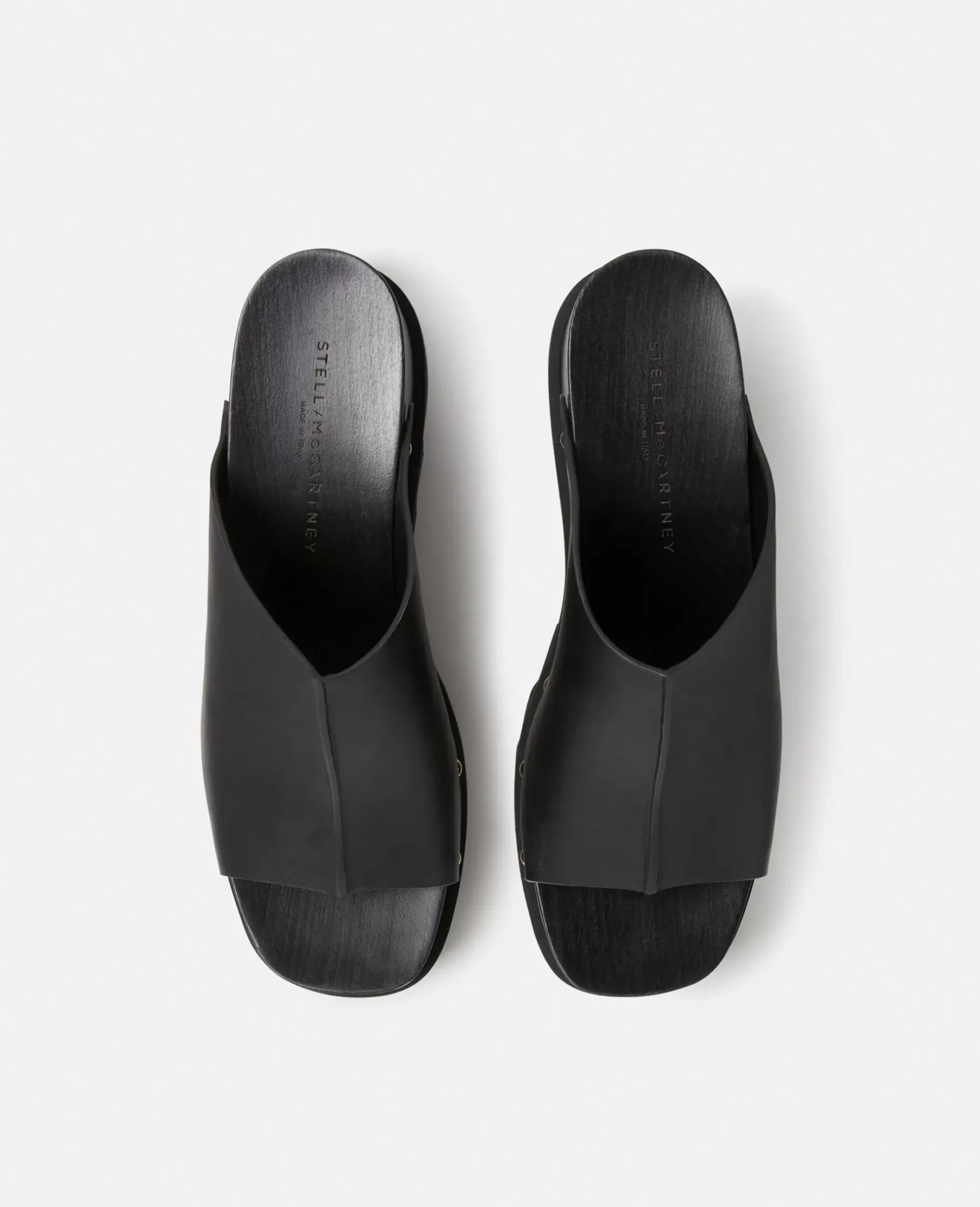 Elyse Studded Slide Wedge Sandals