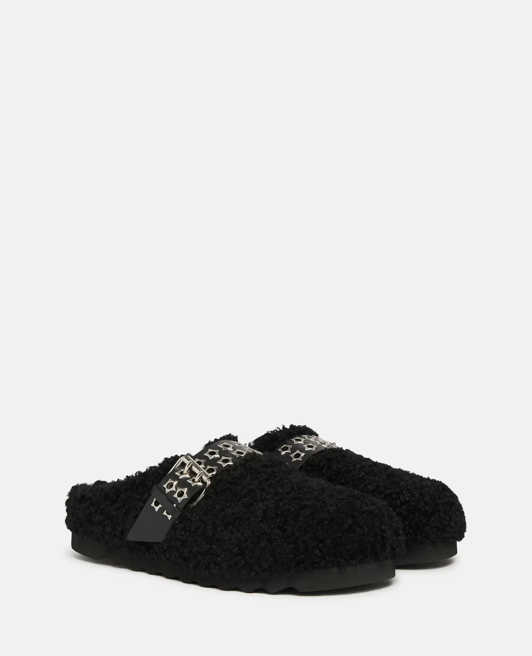 Elyse Studded Strap Backless Clogs
