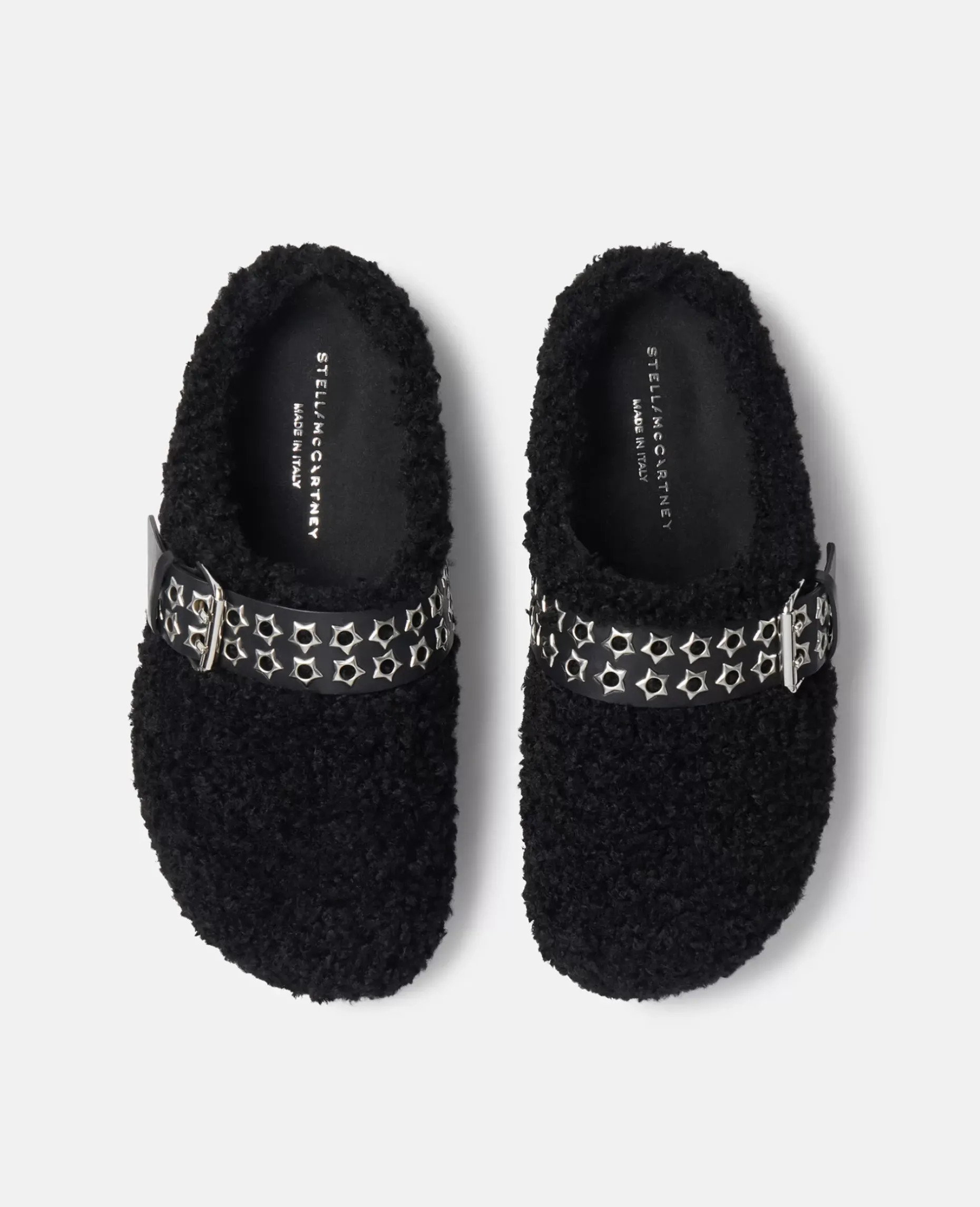 Elyse Studded Strap Backless Clogs