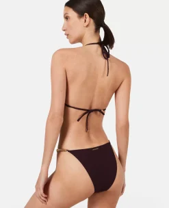 Falabella Chain Triangle Bikini Top