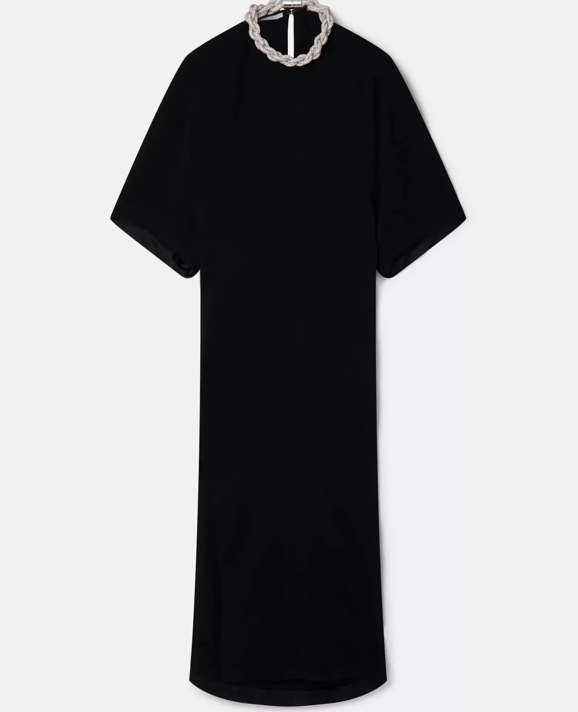 Falabella Crystal Chain Maxi Dress