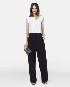 Falabella Crystal Chain Sleeveless Top