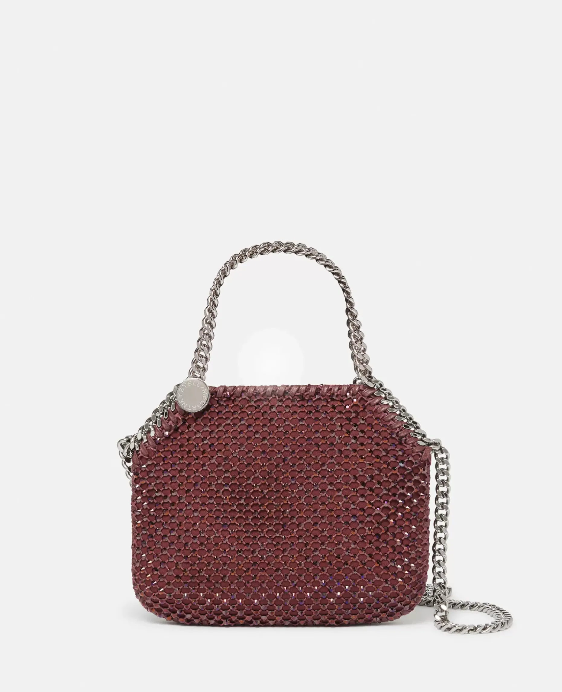 Falabella Crystal Mesh Mini Tote Bag