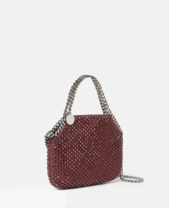 Falabella Crystal Mesh Mini Tote Bag