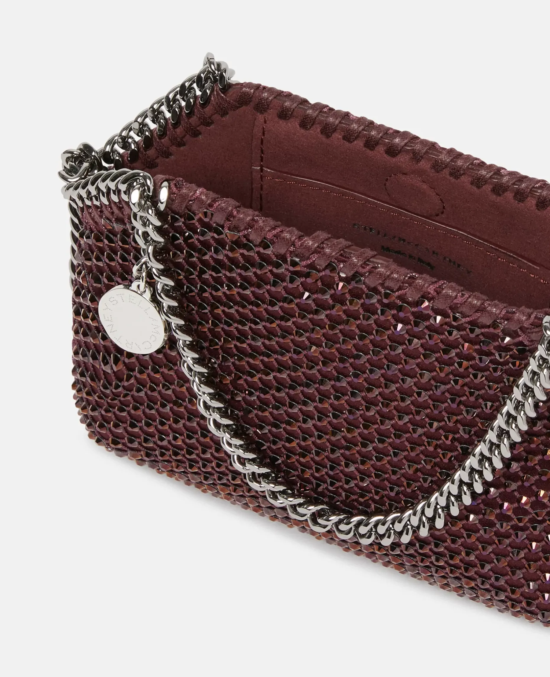 Falabella Crystal Mesh Mini Tote Bag
