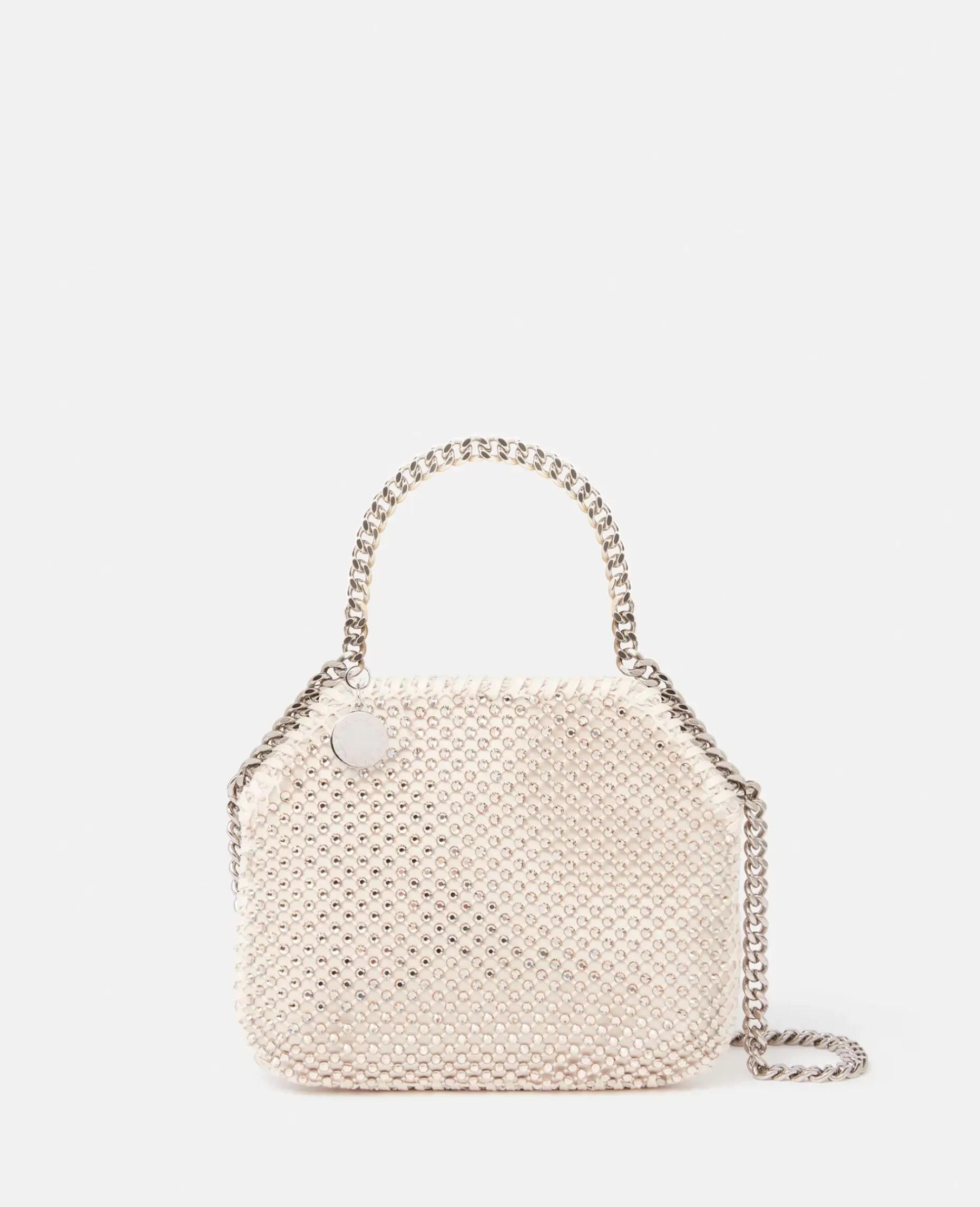 Falabella Crystal Mesh Mini Tote Bag