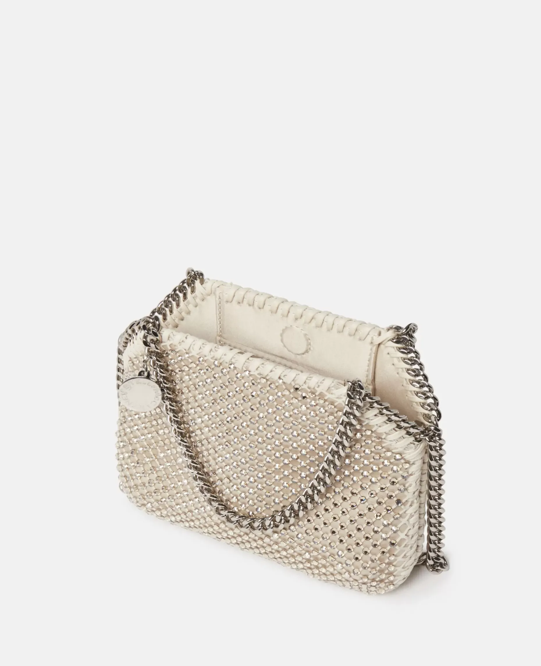 Falabella Crystal Mesh Mini Tote Bag