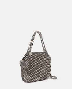 Falabella Crystal Mesh Mini Tote Bag