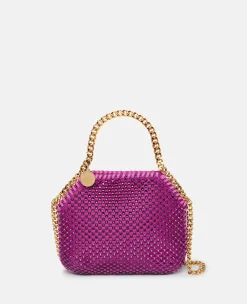 Falabella Crystal Mesh Mini Tote Bag