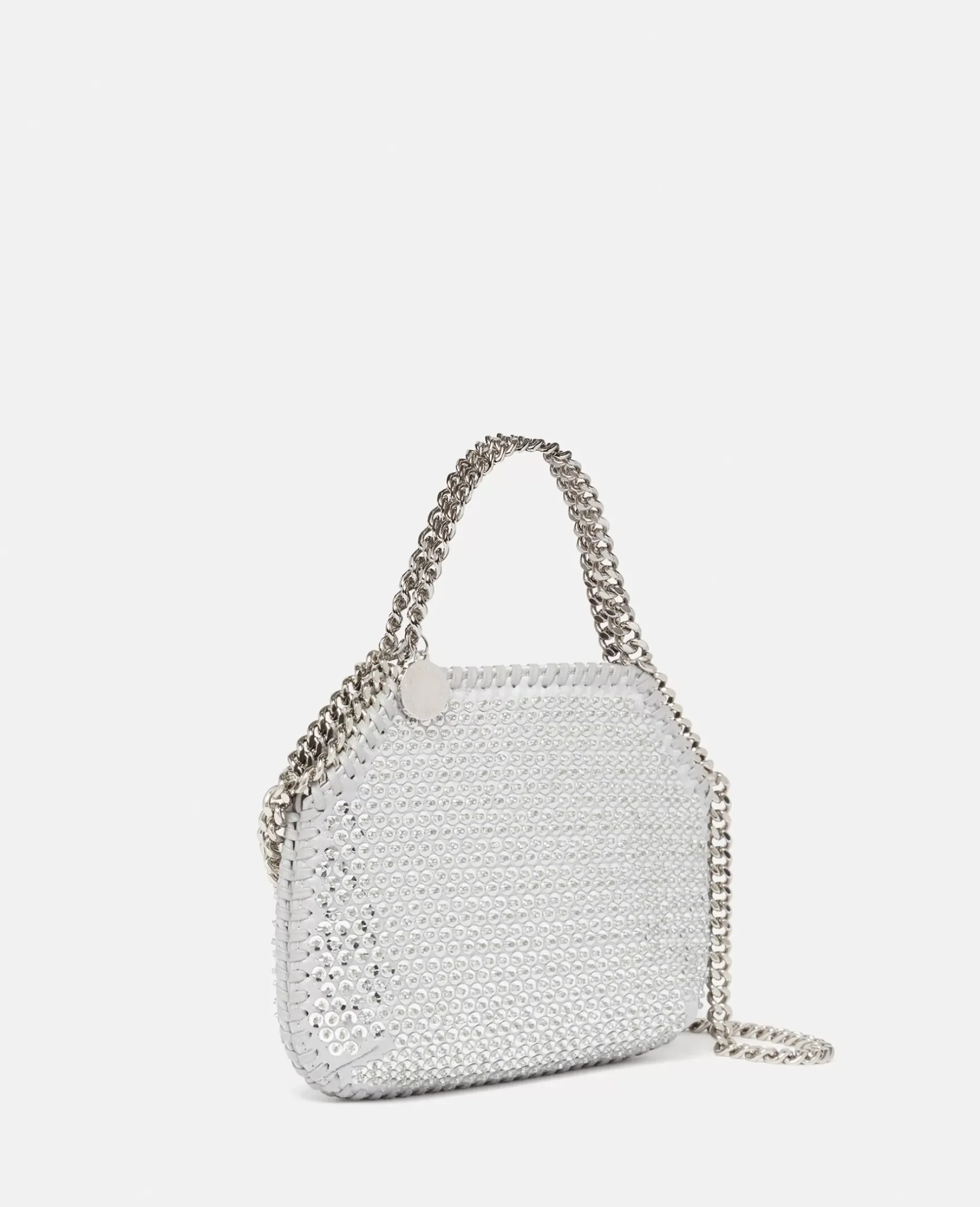 Falabella Crystal Mesh Mini Tote Bag
