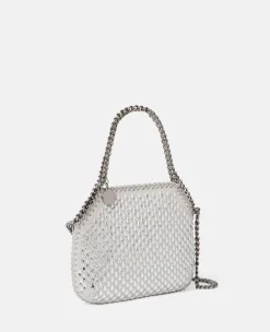 Falabella Crystal Mesh Mini Tote Bag