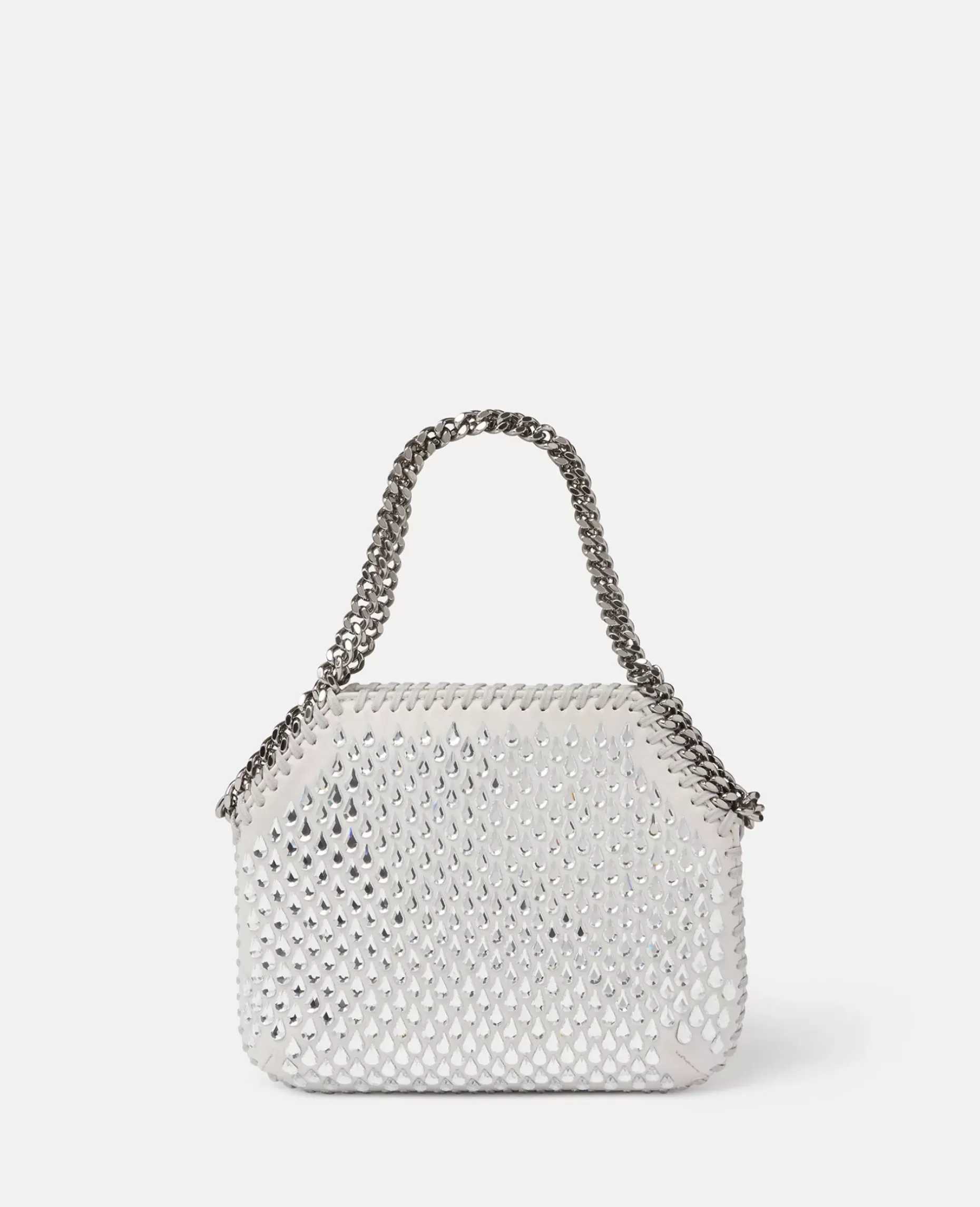 Falabella Crystal Mesh Mini Tote Bag