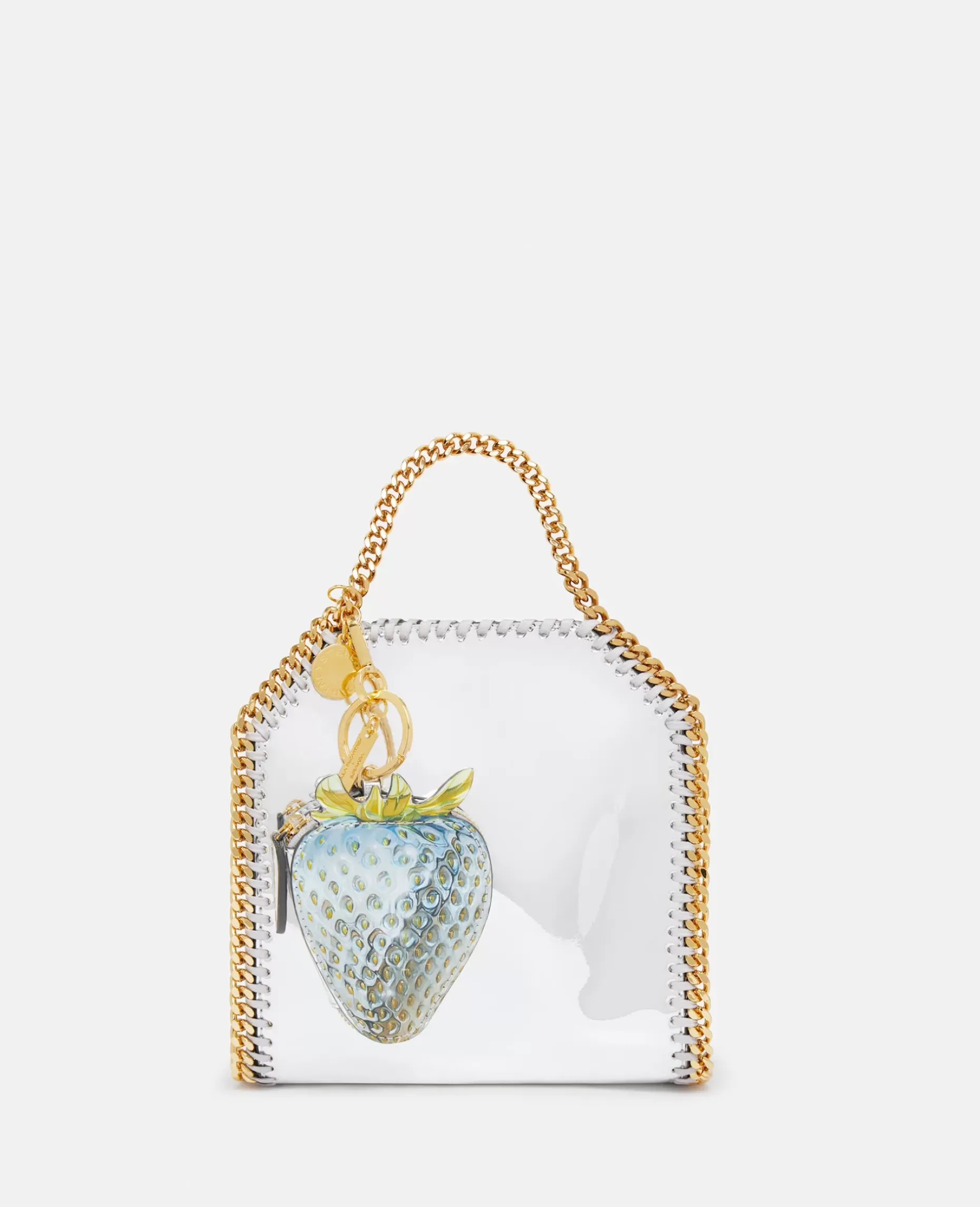 Falabella Mirrored Chrome-Finish Tote Bag