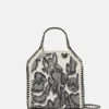 Falabella Moth Print Tiny Tote Bag