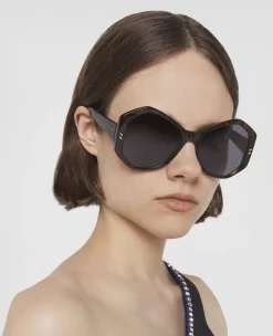 Falabella Pin Hexagon Sunglasses