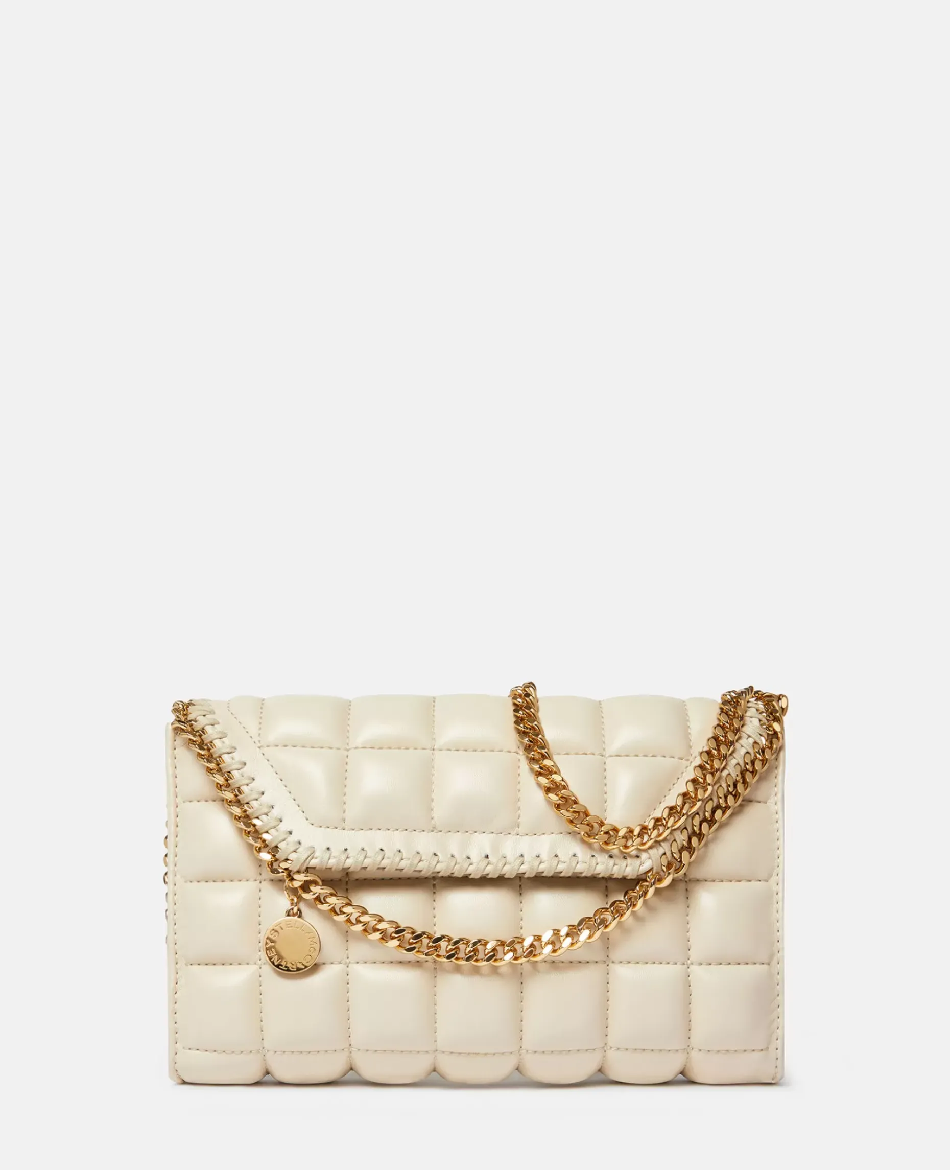 Falabella Square Quilted Wallet Crossbody Bag