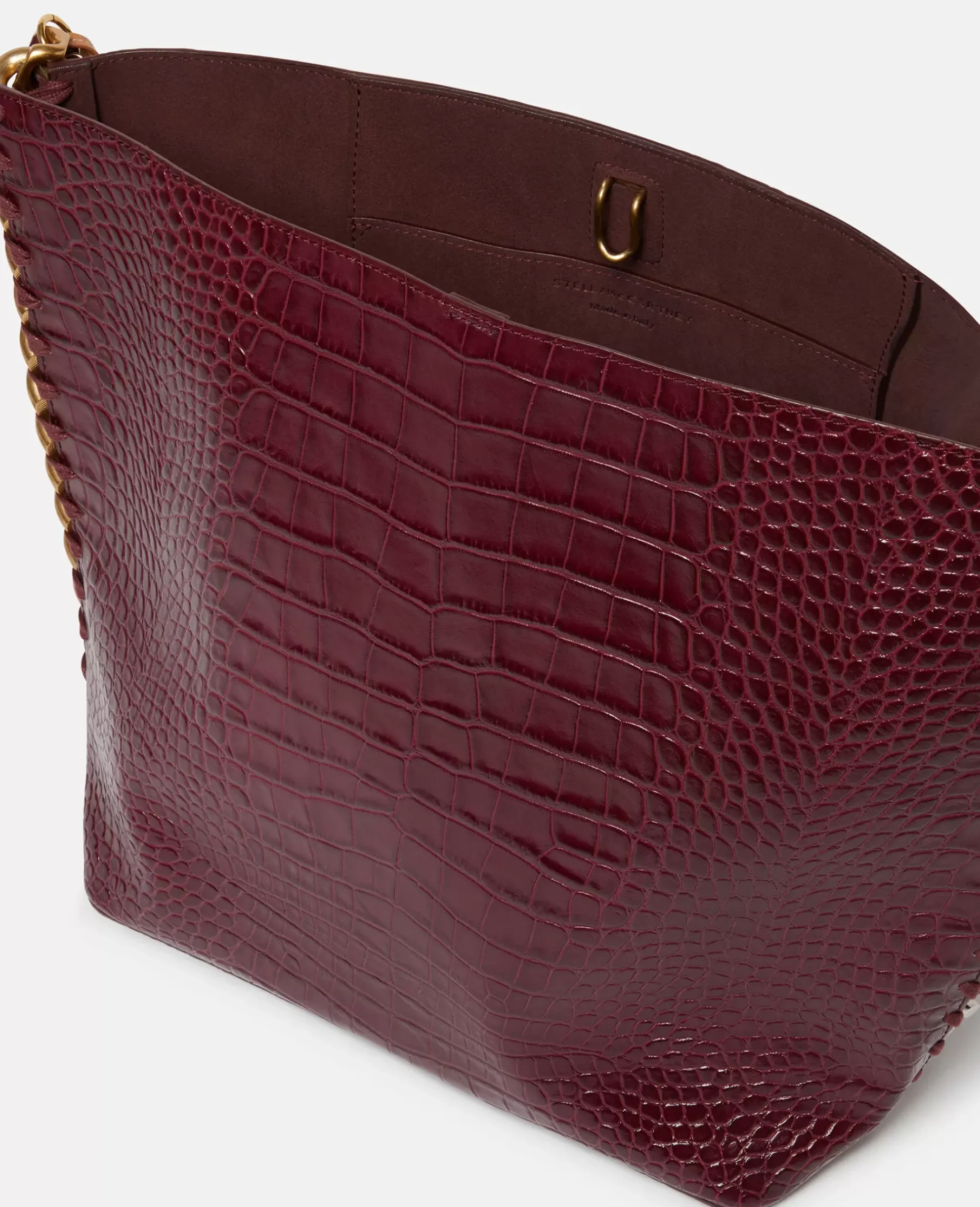 Frayme Croc-Effect Embossed Tote Bag
